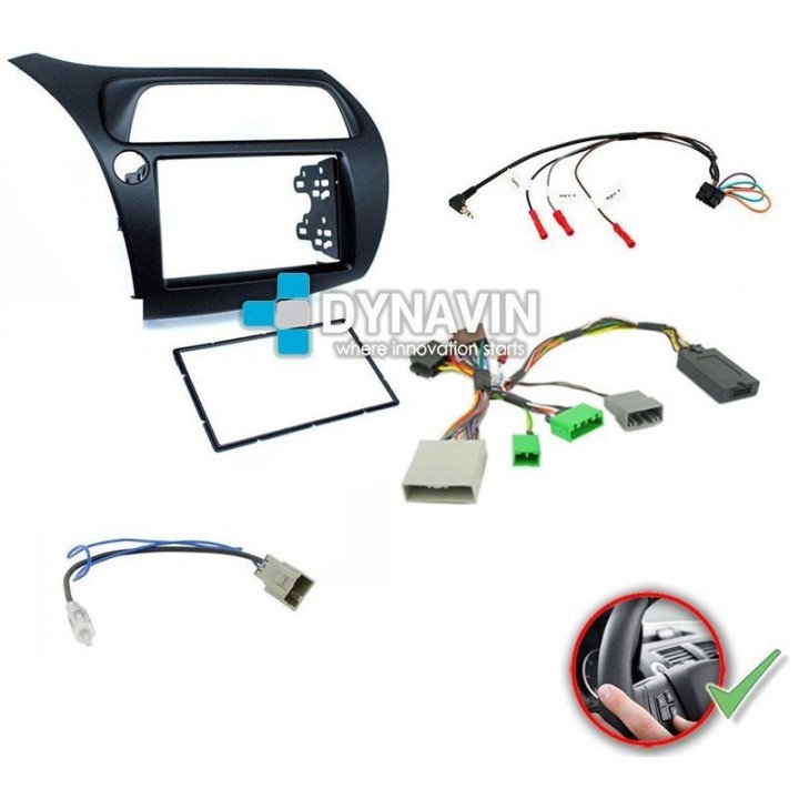 HONDA CIVIC MK8 EUROPEO (2006-2011) - 2DIN KIT RADIO UNIVERSAL