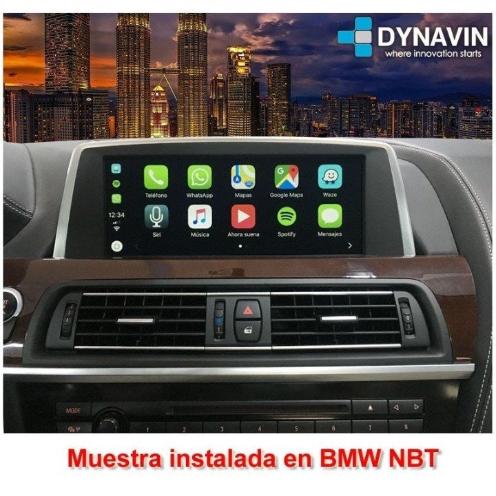 BMW NBT CAR PLAY, CAMARA TRASERA, CAMARA DELANTERA