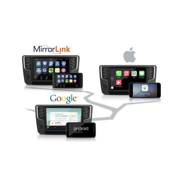 VW, SKODA, SEAT, PORSCHE... MIB/MIB2 (CON CD EN GUANTERA) - CAR PLAY, CAMARA TRASERA