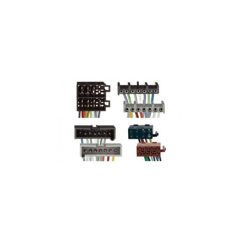 Conjunto conectores ISO-OEM Chrysler Conjunto conectores ISO-OEM Chrysler