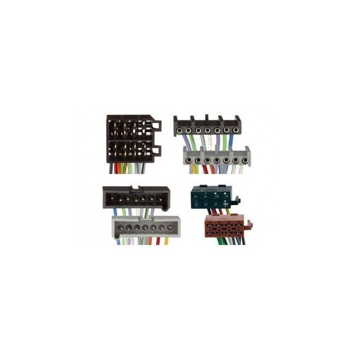 Conjunto conectores ISO-OEM Chrysler