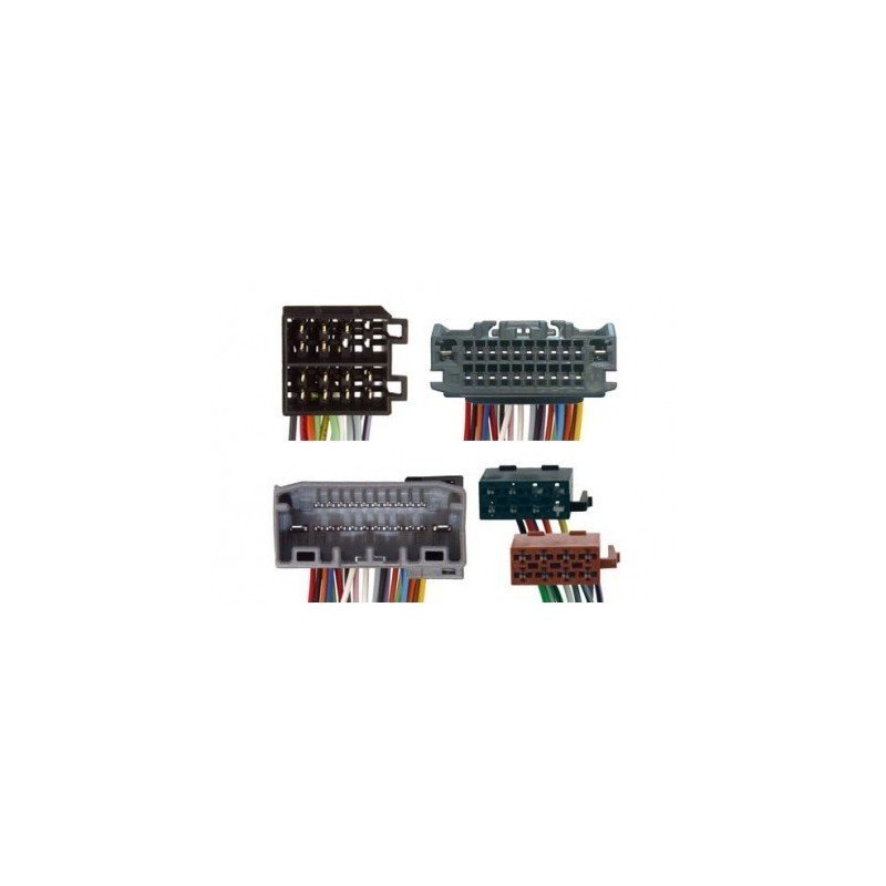 Conjunto conectores ISO-OEM Chrysler Conjunto conectores ISO-OEM Chrysler