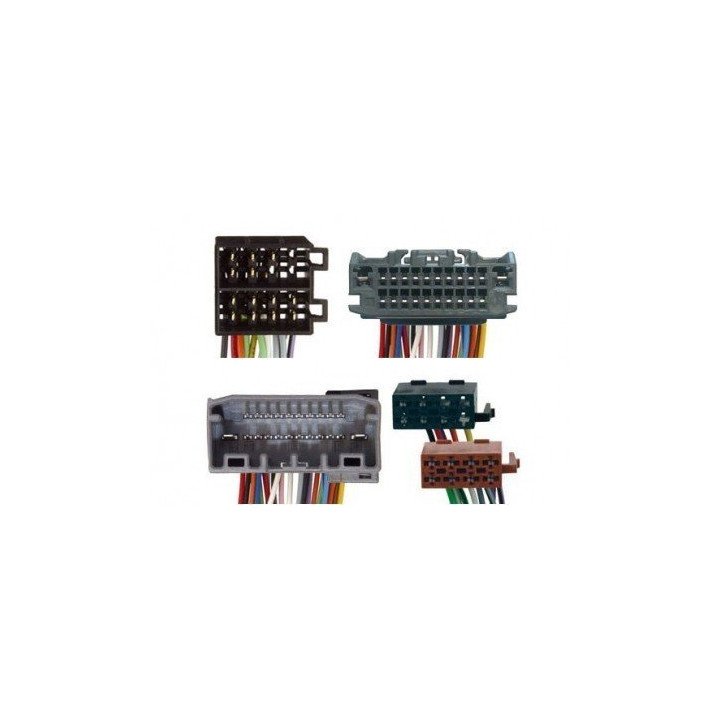 Conjunto conectores ISO-OEM Chrysler
