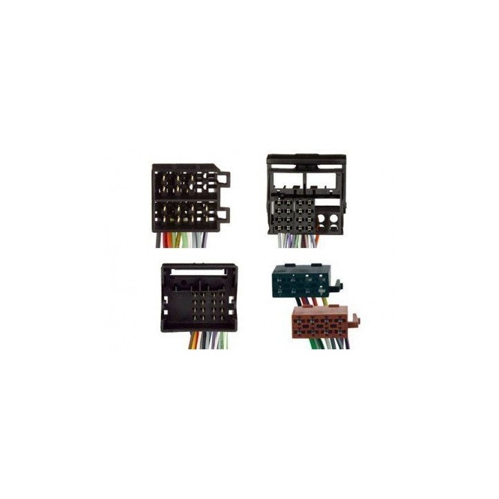 Conjunto conectores ISO-OEM Fiat , Alfa Romeo