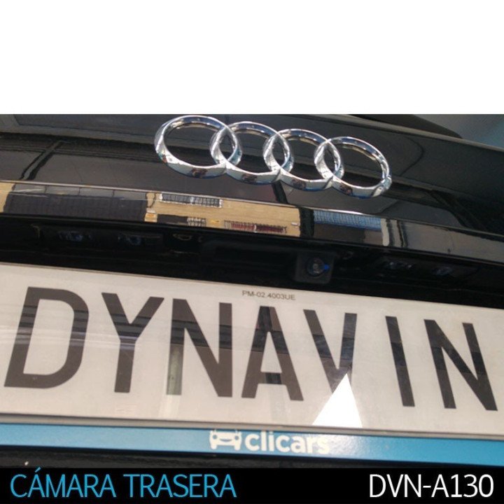 Cámara Trasera A130 a todo color para hueco de maneta de apertura de maletero para AUDI, SEAT, SKODA y PORSCHE.