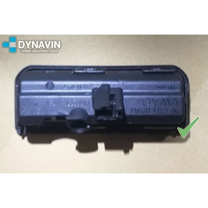 Cámara Trasera A130 a todo color para hueco de maneta de apertura de maletero para AUDI, SEAT, SKODA y PORSCHE.