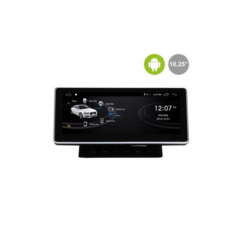 Android 10´25" para AUDI A6 4F, AUDI Q7 4L (MMI 2G)