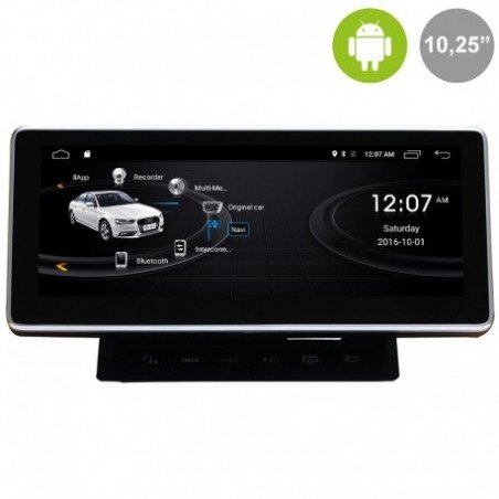 Android 10´25" para AUDI A6 4F, AUDI Q7 4L (MMI 2G)