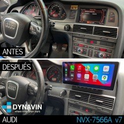 Android 10´25" para AUDI A6 4F, AUDI Q7 4L (MMI 2G)