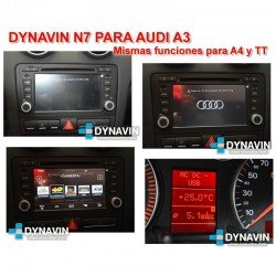 Dynavin N7 para AUDI TT 8J (2006-2014)