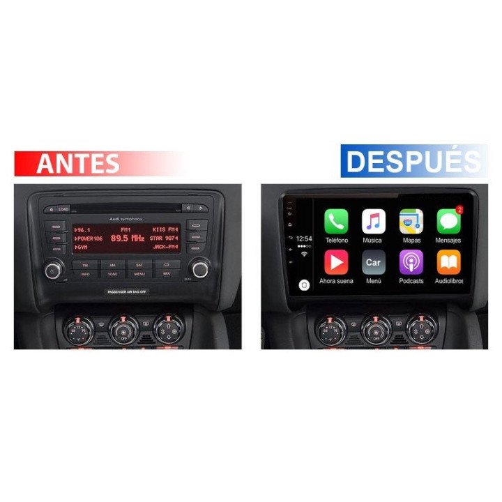 MEGANDROID para AUDI TT 8J (2006-2014)