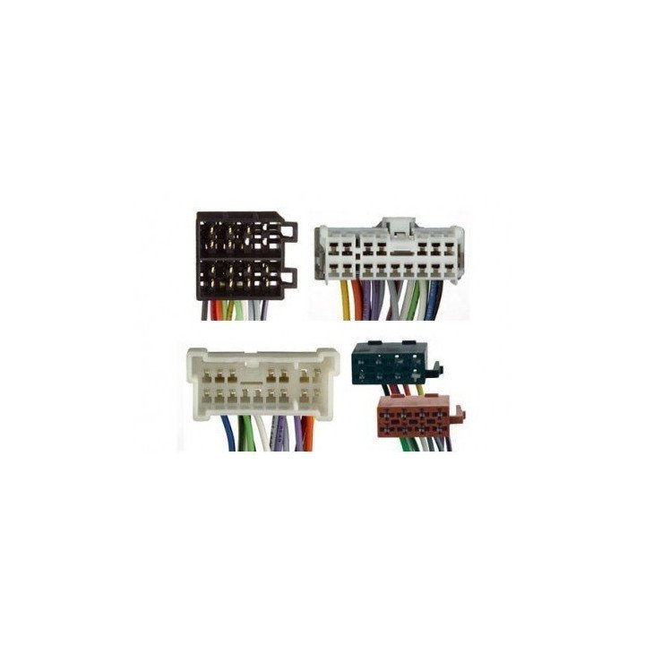 Conjunto conectores ISO-OEM Hyundai,Kia