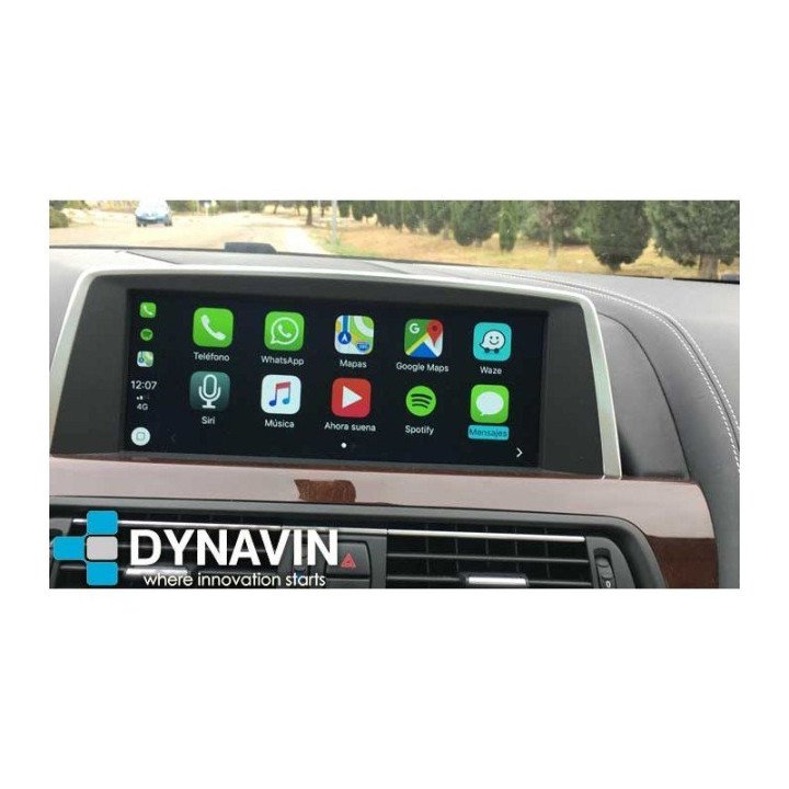 CarPlay + Cámara Delantera + Cámara Trasera para BMW EVO ID5, BMW EVO ID6