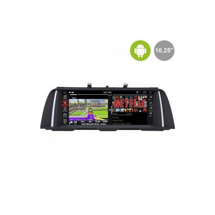 Android 10´8 para BMW SERIE 5 F10, F11 (+2013) NBT
