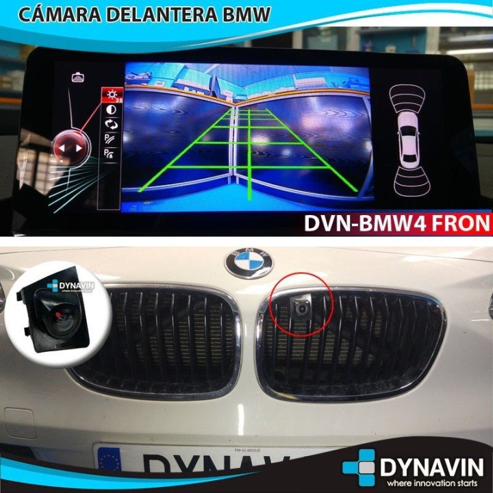 Cámara delantera, frontal de aparcamiento a todo color para BMW SERIE 7 (+2017)