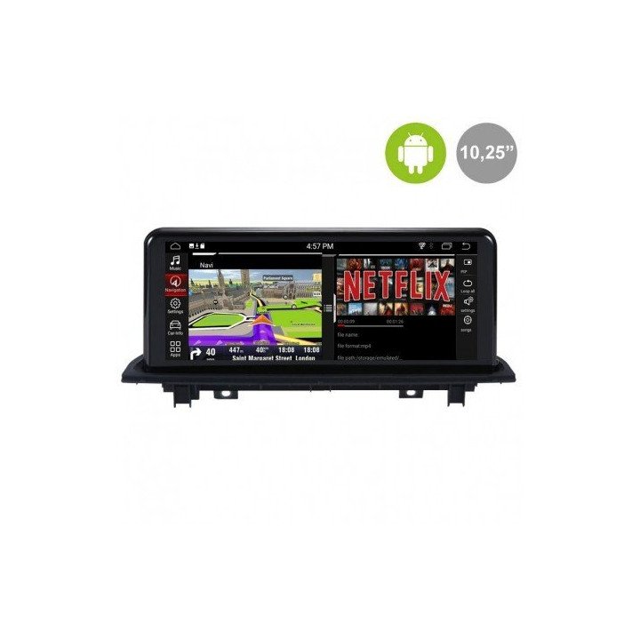 Android 10´8 para BMW X1 F48, F49 (+2015) NBT