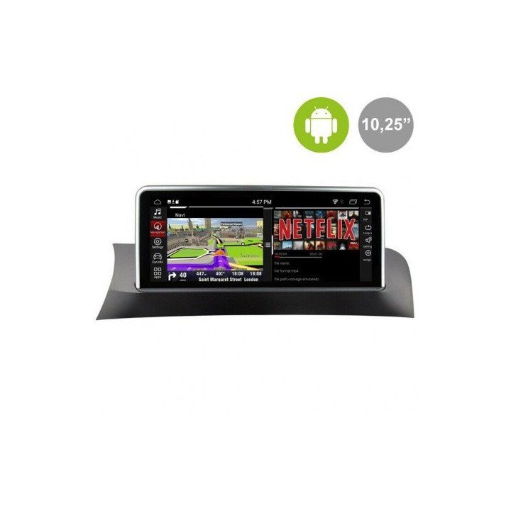 Pantalla Android 10´8" para BMW X3 F25 (+2010) CIC