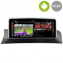 Pantalla Android 10´8" para BMW X3 F25, BMW X4 F26 (+2014) NBT