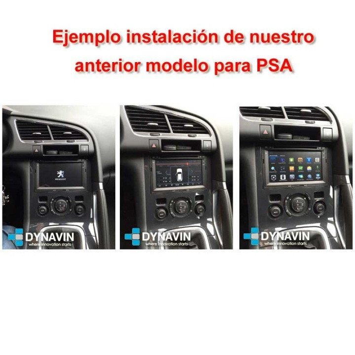 Pantalla Android para Citroën, Fiat, Peugeot y Toyota