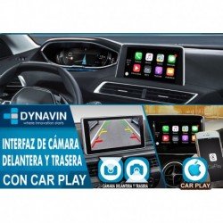 Pantalla para PEUGEOT NAC, CITROEN NAC, OPEL NAC... + CAMARA TRASERA, CAMARA DELANTERA