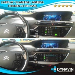 Pantalla para PEUGEOT NAC, CITROEN NAC, OPEL NAC... + CAMARA TRASERA, CAMARA DELANTERA