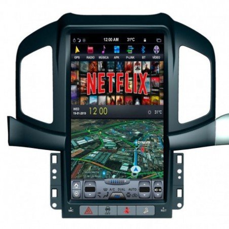 PANTALLA ANDROID para CHEVROLET CAPTIVA (2012-2019)