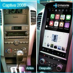 Pantalla Android para CHEVROLET CAPTIVA (2008-2012)