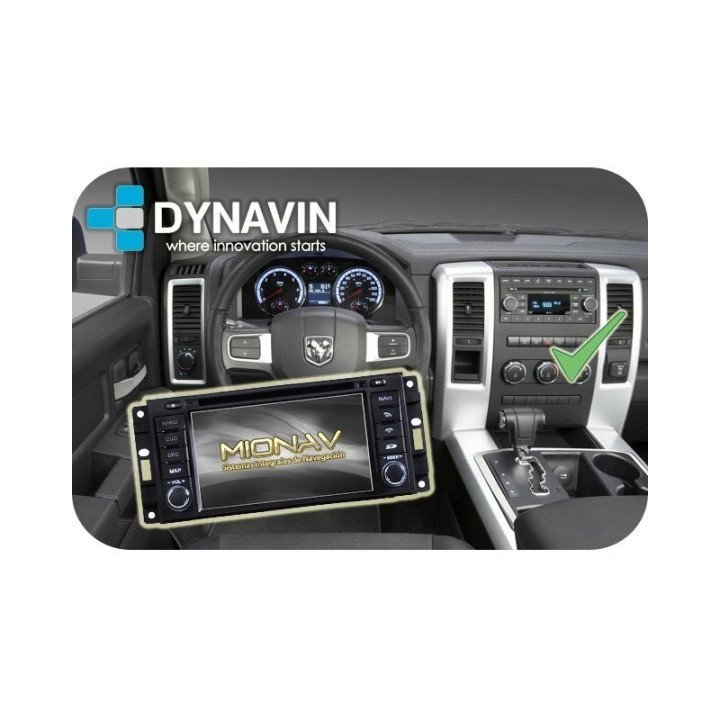 Android para CHRYSLER, DODGE, JEEP (RECTANGULAR)