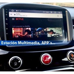 Pantalla Megandroid para FIAT 500X (+2012)