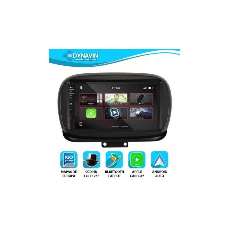 Pantalla Dynavin N7X PRO  para FIAT 500X (+2012)