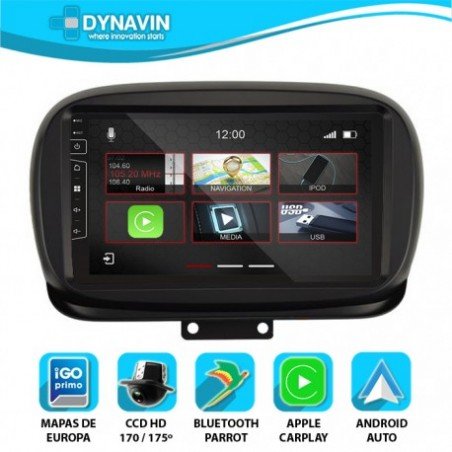 Pantalla Dynavin N7X PRO  para FIAT 500X (+2012)