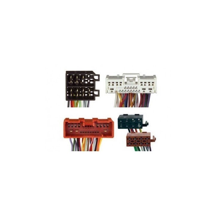 Conjunto conectores ISO-OEM Mazda, Ford