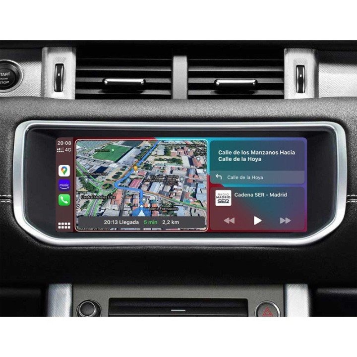 CAR PLAY, CAMARA TRASERA, CAMARA DELANTERA para LAND ROVER, JAGUAR