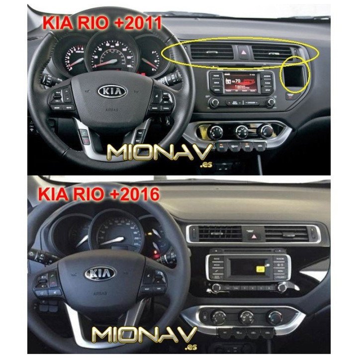 Megandroid para KIA RIO (+2011)