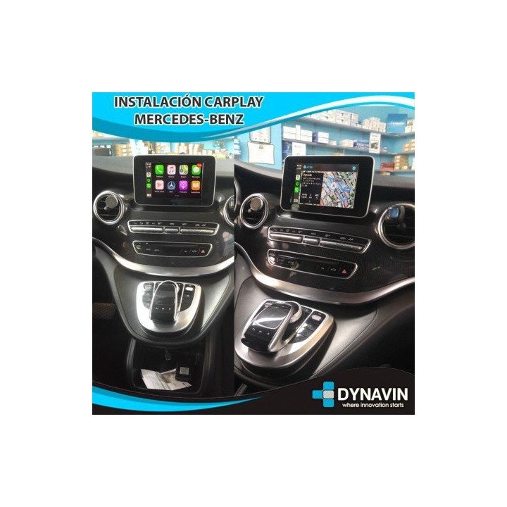 MERCEDES NTG5.0/5.1/5.2 CAR PLAY, CAMARA TRASERA, CAMARA DELANTERA