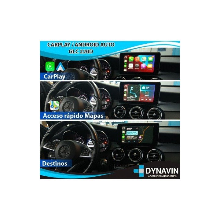 MERCEDES NTG5.0/5.1/5.2 CAR PLAY, CAMARA TRASERA, CAMARA DELANTERA