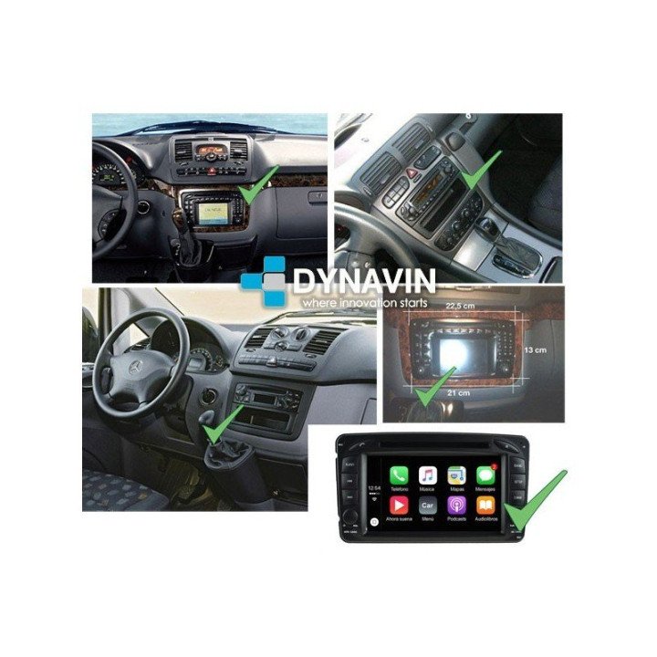 MB CLASE C, VITO, VIANO (ANTIGUOS) - ANDROID