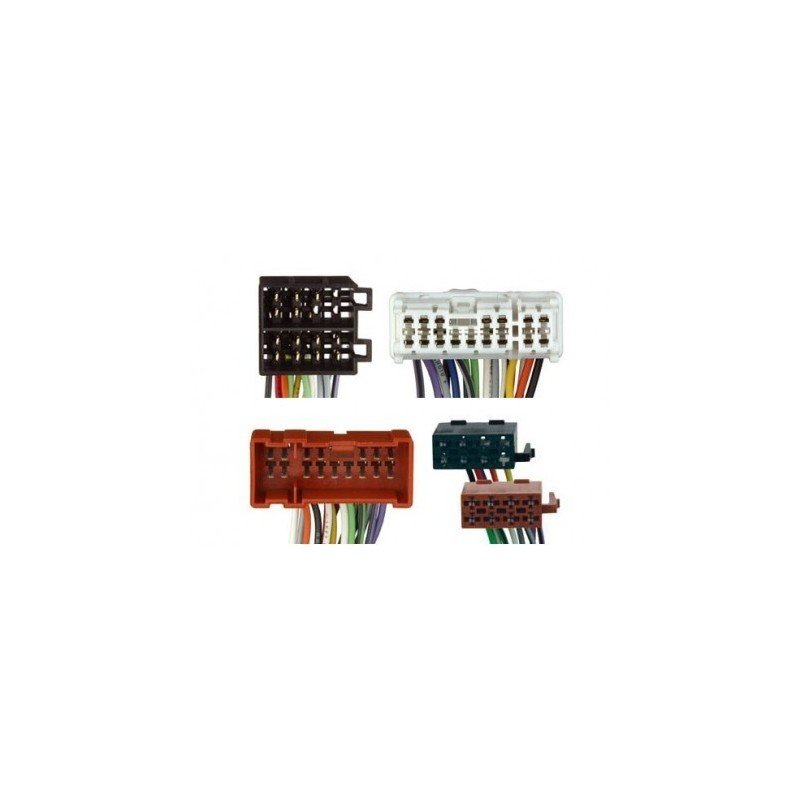 Conjunto conectores ISO-OEM Nissan Conjunto conectores ISO-OEM Nissan