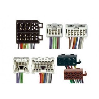 Conjunto conectores ISO-OEM Nissan, Infiniti