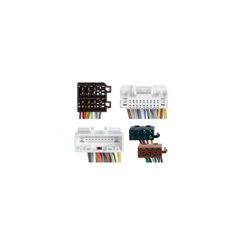 Conjunto conectores ISO-OEM Nissan Conjunto conectores ISO-OEM Nissan