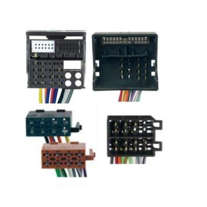 Conjunto conectores ISO-OEM Opel, Suzuki