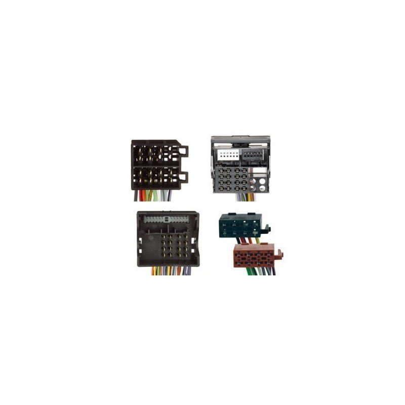 Conjunto conectores ISO-OEM Renault