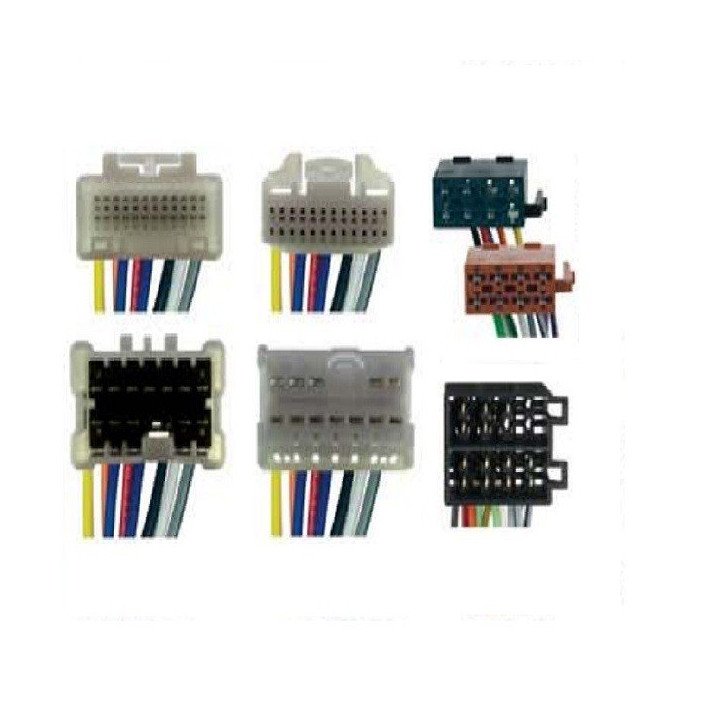 Conjunto conectores ISO-OEM Renault,Dacia, Mercedes