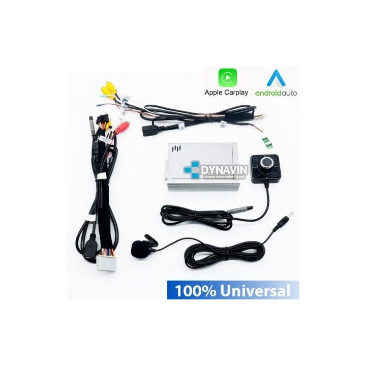 APPLE CAR PLAY UNIVERSAL. CONEXION RCA CONTROL JOYSTICK "IDRIVE"