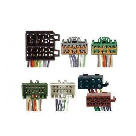 Conjunto conectores ISO-OEM Volvo