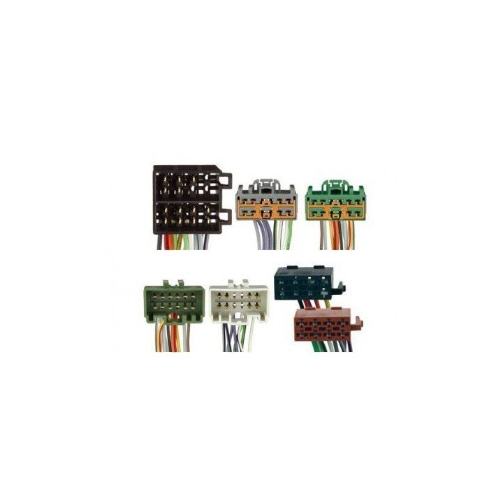 Conjunto conectores ISO-OEM Volvo