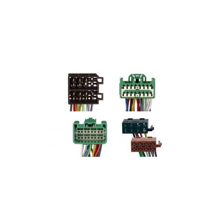 Conjunto conectores ISO-OEM Volvo