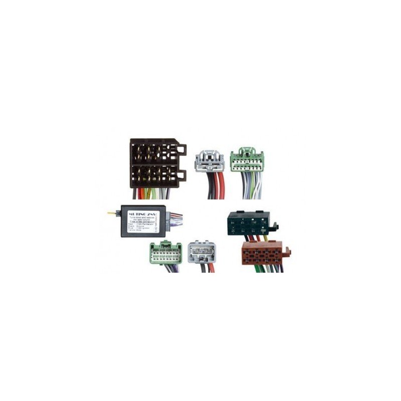 Conjunto conectores ISO-OEM Volvo, Land Rover Conjunto conectores ISO-OEM Volvo, Land Rover