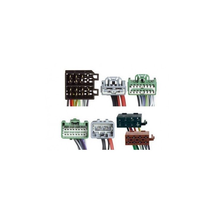 Conjunto conectores ISO-OEM Volvo
