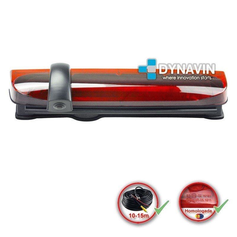DYNAVIN-FORD TRANSIT CONNECT (+2014) - LUZ DE FRENO SUPERIOR. CÁMARA TRASERA DE APARCAMIENTO. A TODO COLOR DYNAVIN-FORD TRANSIT CONNECT (+2014) - LUZ DE FRENO SUPERIOR. CÁMARA TRASERA DE APARCAMIENTO. A TODO COLOR